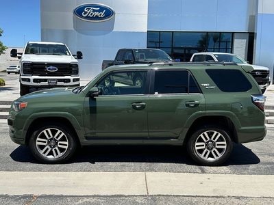 2022 Toyota 4Runner — rear three-quarter view