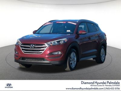 2017 Hyundai Tucson — rear three-quarter view