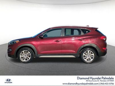 2017 Hyundai Tucson — interior view