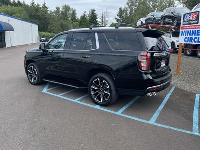 2023 Chevrolet Tahoe — rear three-quarter view