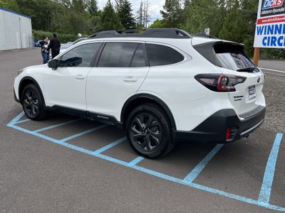2021 Subaru Outback — rear three-quarter view