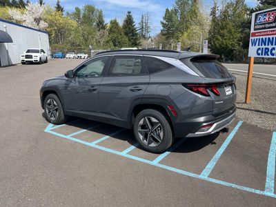 2026 Hyundai TUCSON — rear three-quarter view