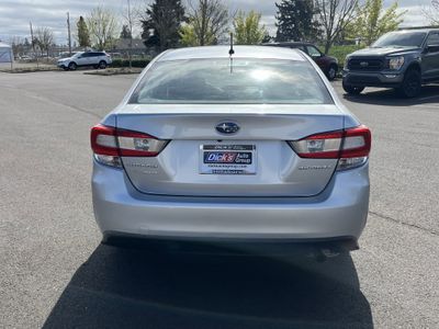 2021 Subaru Impreza — interior view