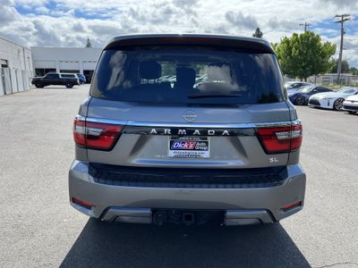 2022 Nissan Armada — interior view