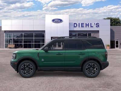 2025 Ford Bronco Sport — rear three-quarter view
