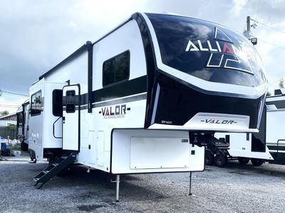 2026 Alliance RV Valor 32A10 — front three-quarter view