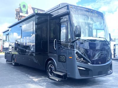 2026 Tiffin Motorhomes Phaeton 40 IH — front three-quarter view