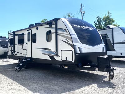 2023 Keystone RV Passport 2704RK — front three-quarter view