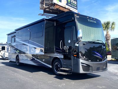 2026 Tiffin Motorhomes Phaeton 40 IH — front three-quarter view