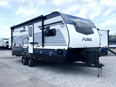2026 Palomino Puma 220FK — front three-quarter view