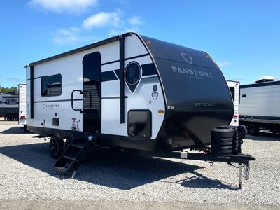 2026 Keystone RV Passport 180RBC — front three-quarter view