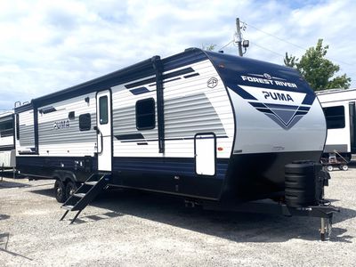 2027 Palomino Puma 32RBFQ-2B — front three-quarter view