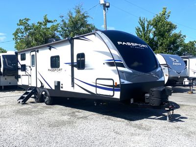 2020 Keystone RV Passport 2600BH — front three-quarter view