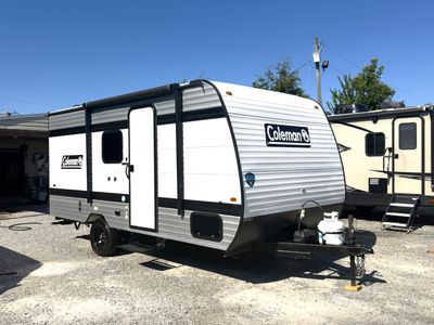 2025 Keystone RV Coleman 17B — front three-quarter view