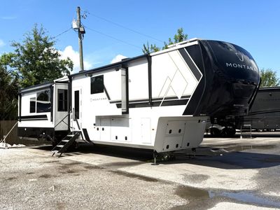 2027 Keystone RV Montana 3900RK — front three-quarter view