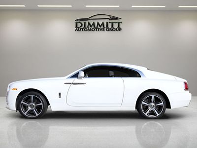 2017 Rolls-Royce Wraith — rear three-quarter view