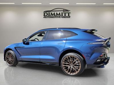 2025 Aston Martin DBX — rear three-quarter view