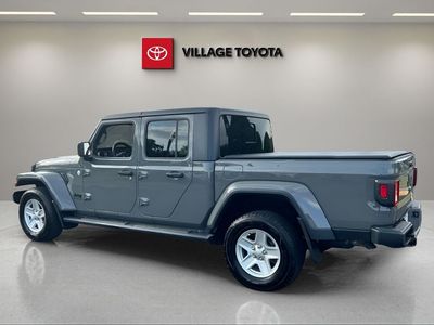 2021 Jeep Gladiator — rear three-quarter view