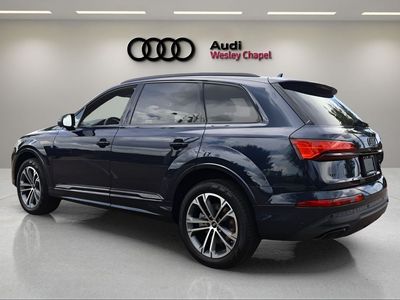 2026 Audi Q7 — rear three-quarter view