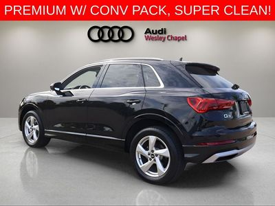2021 Audi Q3 — rear three-quarter view