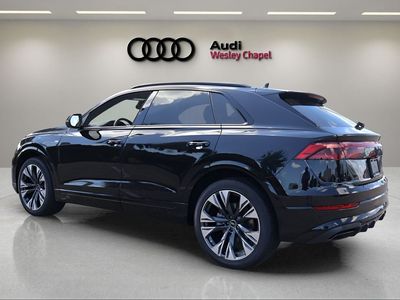2026 Audi Q8 — rear three-quarter view