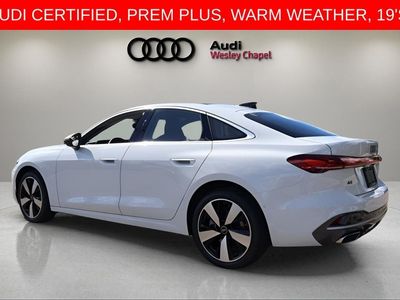2025 Audi A5 — rear three-quarter view