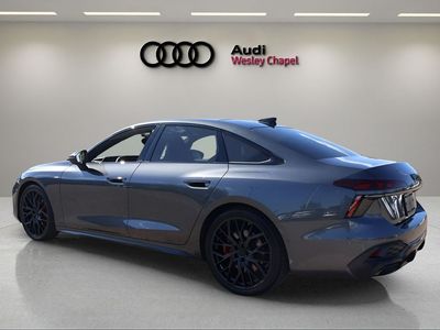 2026 Audi A6 — rear three-quarter view