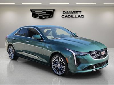 2026 Cadillac CT4 — rear three-quarter view
