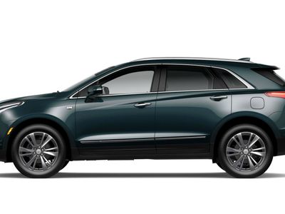 2026 Cadillac XT5 — rear three-quarter view