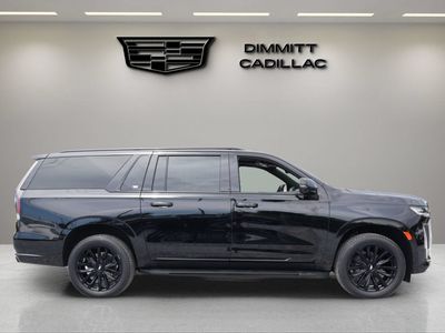2024 Cadillac Escalade ESV — interior view