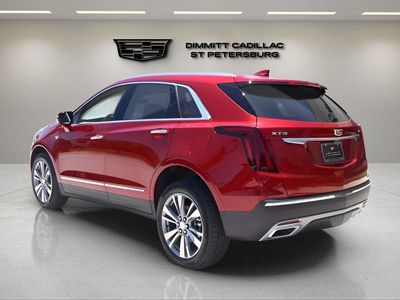 2026 Cadillac XT5 — rear three-quarter view