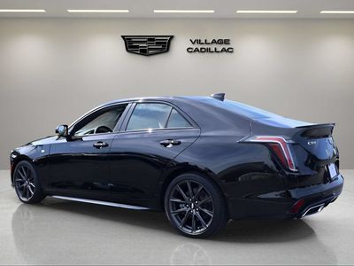 2026 Cadillac CT4 — rear three-quarter view