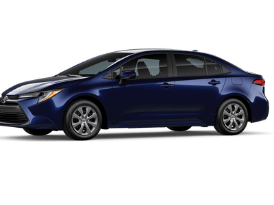 2026 Toyota Corolla — rear three-quarter view