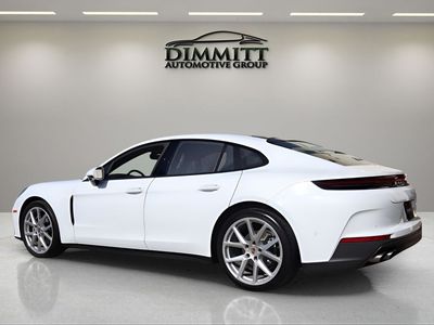 2024 Porsche Panamera — rear three-quarter view