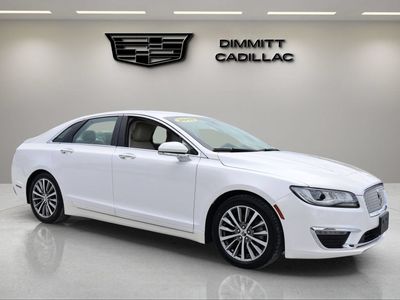 2019 Lincoln MKZ — rear three-quarter view