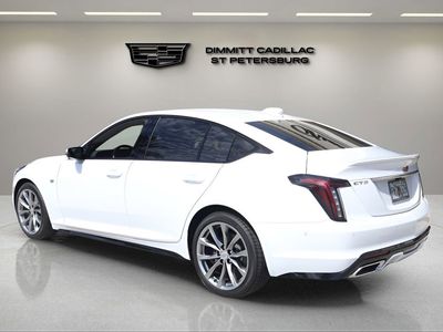 2026 Cadillac CT5 — rear three-quarter view
