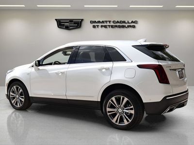 2026 Cadillac XT5 — rear three-quarter view