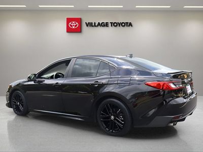 2025 Toyota Camry — rear three-quarter view