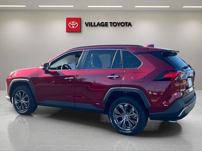 2024 Toyota RAV4 — rear three-quarter view