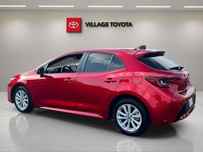 2026 Toyota Corolla Hatchback — rear three-quarter view