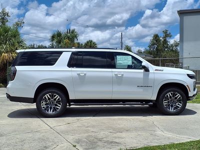 2026 Chevrolet Suburban — rear three-quarter view