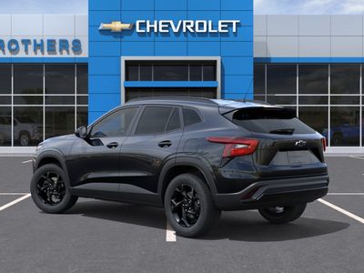 2026 Chevrolet Trax — rear three-quarter view
