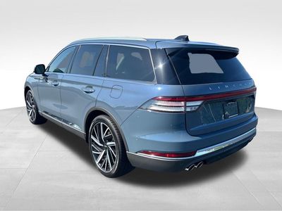 2026 Lincoln Aviator — rear three-quarter view