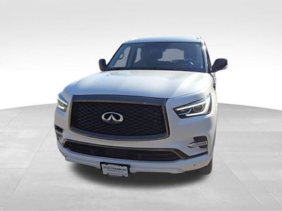 2022 INFINITI QX80 — rear three-quarter view