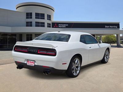 2022 Dodge Challenger — rear three-quarter view