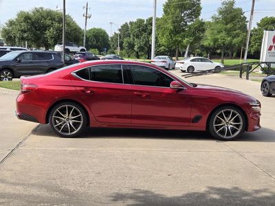 2022 Genesis G70 — side profile view