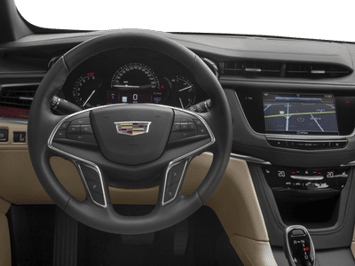 2017 Cadillac XT5 — interior view