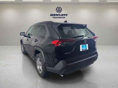2025 Toyota RAV4 — rear three-quarter view