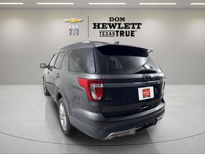 2017 Ford Explorer — rear three-quarter view