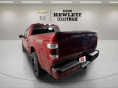2022 Ford F-150 — rear three-quarter view